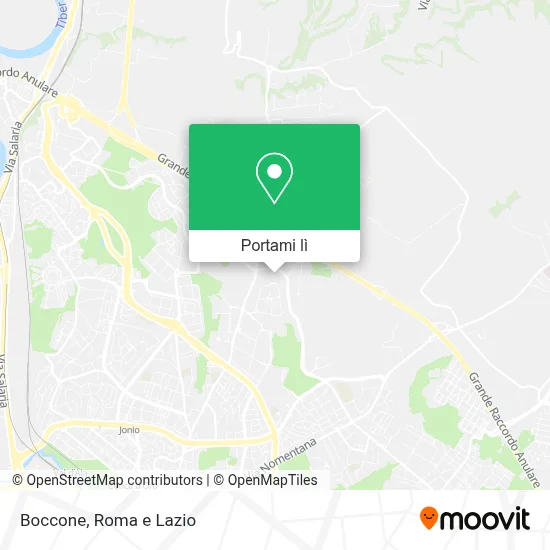 Mappa Boccone