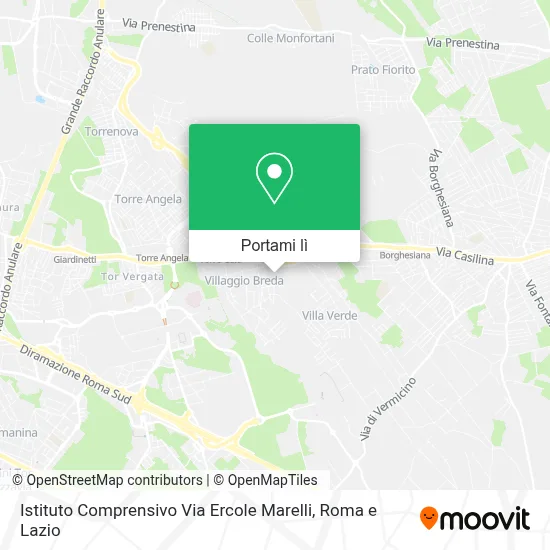 Mappa Istituto Comprensivo Via Ercole Marelli