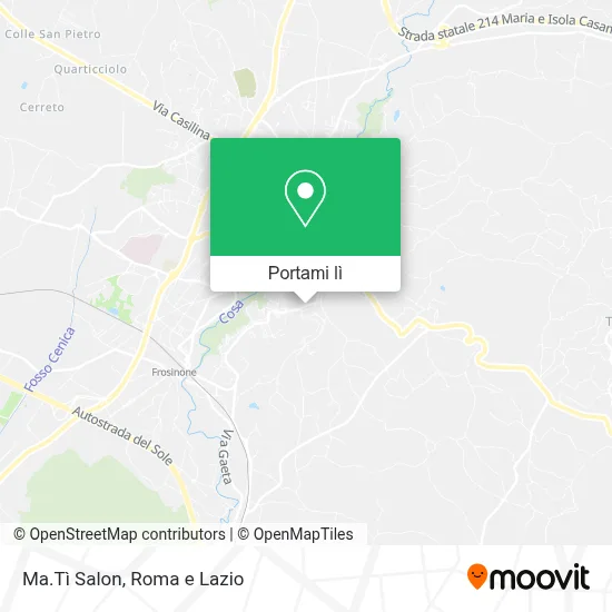 Mappa Ma.Tì Salon