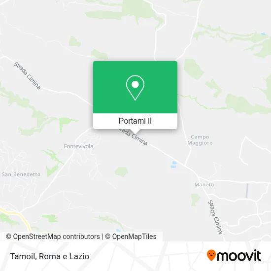 Mappa Tamoil