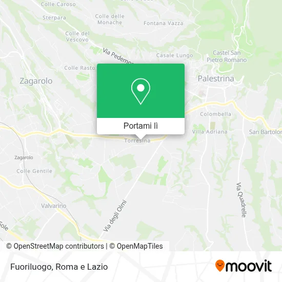 Mappa Fuoriluogo