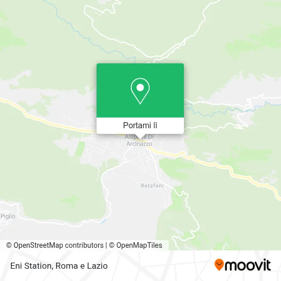 Mappa Eni Station