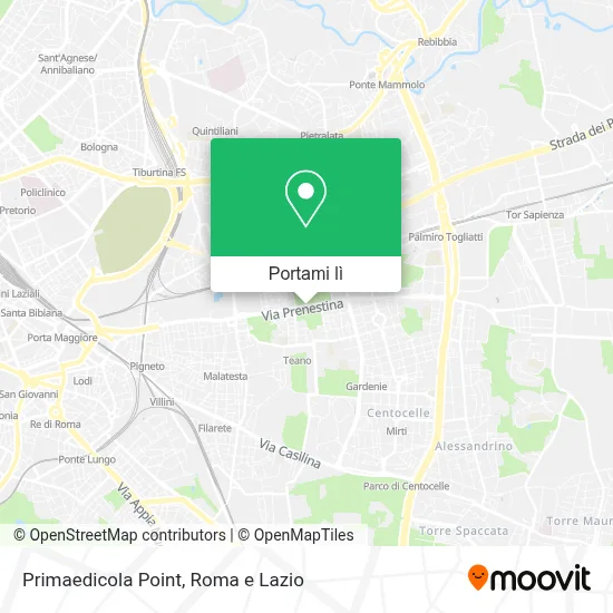 Mappa Primaedicola Point