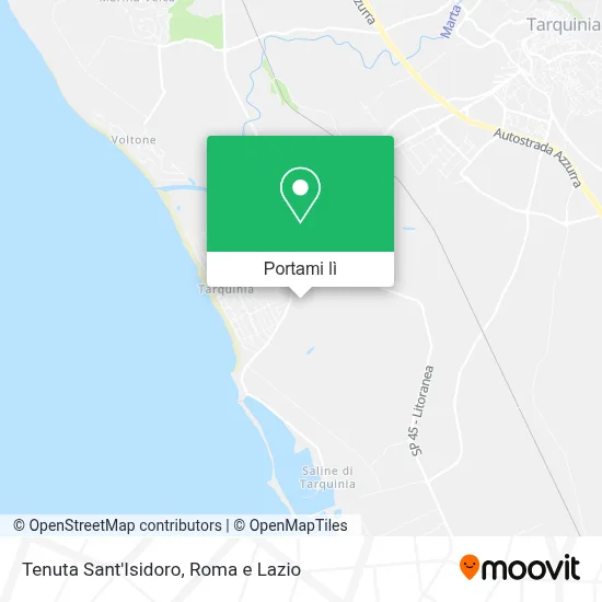 Mappa Tenuta Sant'Isidoro