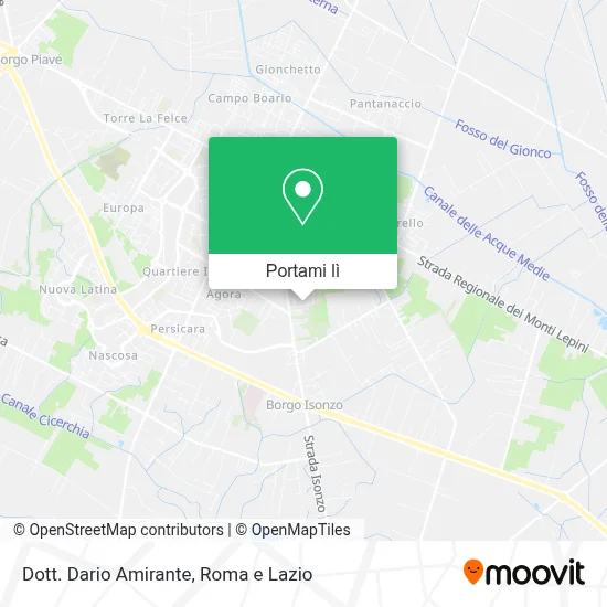 Mappa Dott. Dario Amirante