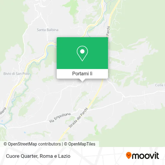 Mappa Cuore Quarter