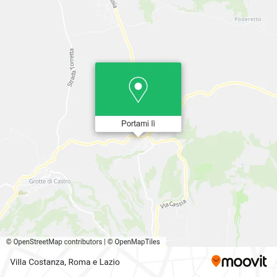 Mappa Villa Costanza