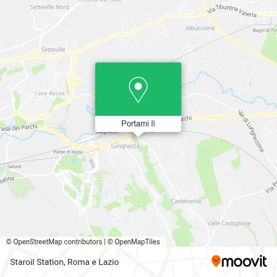 Mappa Staroil Station