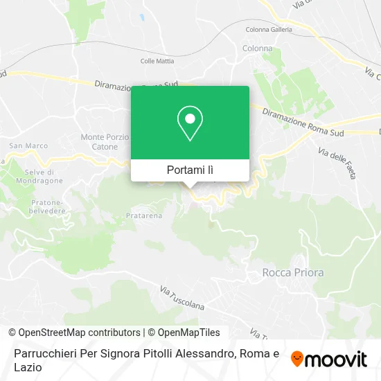 Mappa Parrucchieri Per Signora Pitolli Alessandro