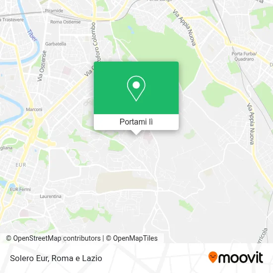 Mappa Solero Eur