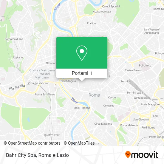 Mappa Bahr City Spa