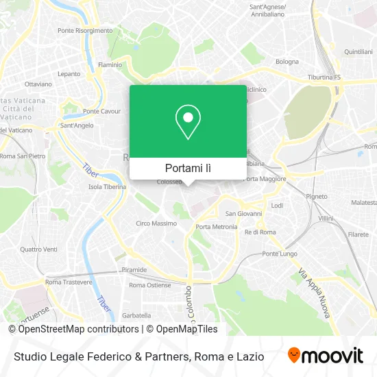Mappa Studio Legale Federico & Partners