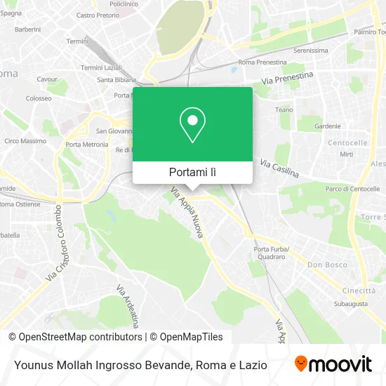 Mappa Younus Mollah Ingrosso Bevande