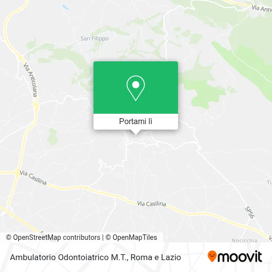 Mappa Ambulatorio Odontoiatrico M.T.