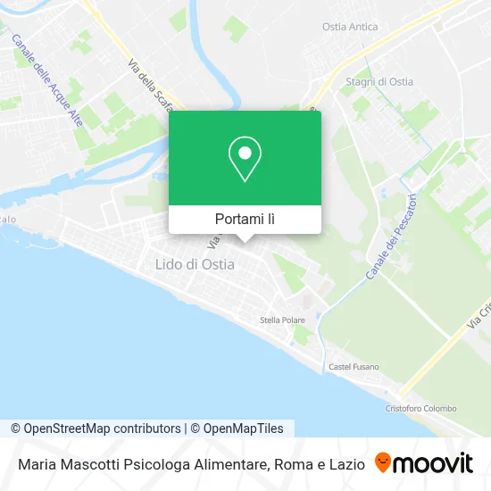 Mappa Maria Mascotti Psicologa Alimentare