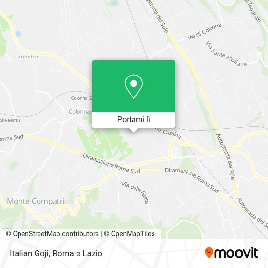 Mappa Italian Goji