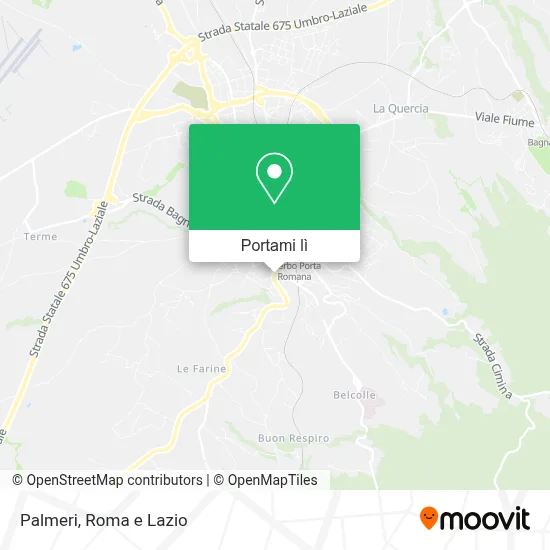 Mappa Palmeri