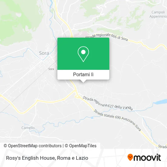 Mappa Rosy's English House