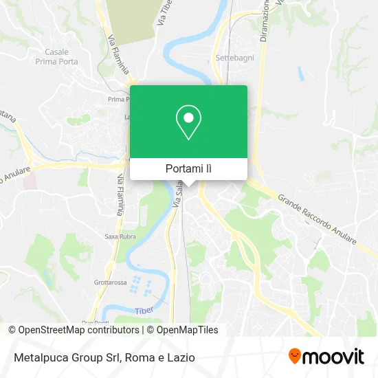 Mappa Metalpuca Group Srl