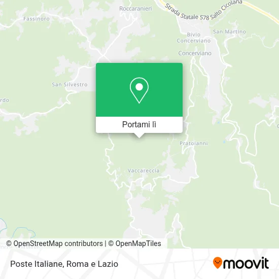 Mappa Poste Italiane