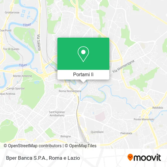 Mappa Bper Banca S.P.A.