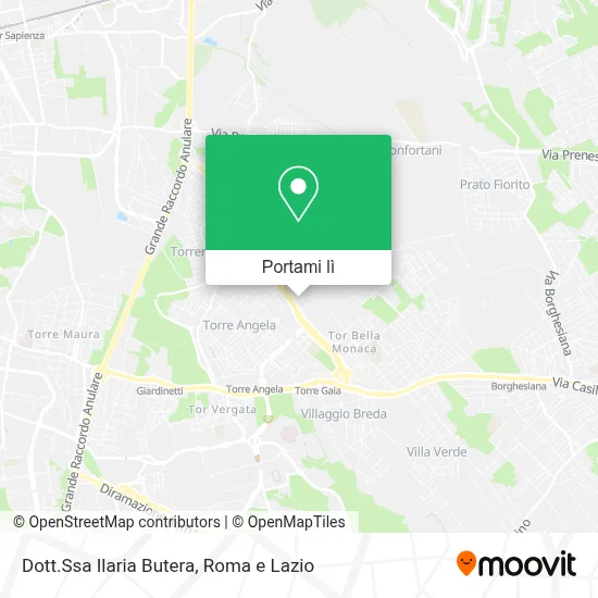 Mappa Dott.Ssa Ilaria Butera