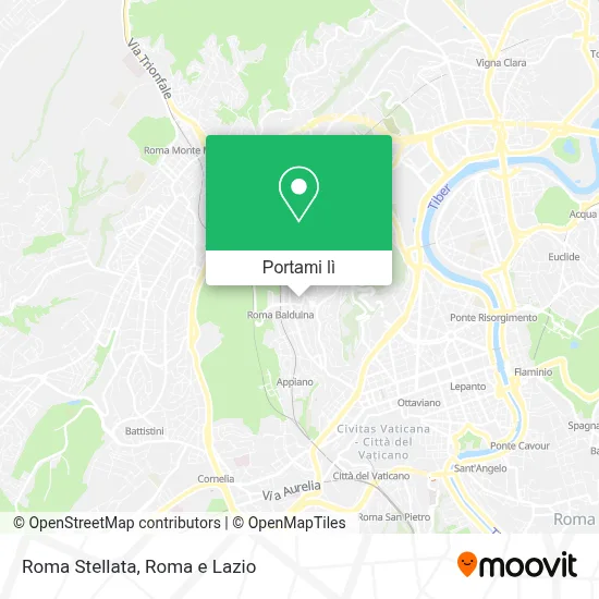 Mappa Roma Stellata