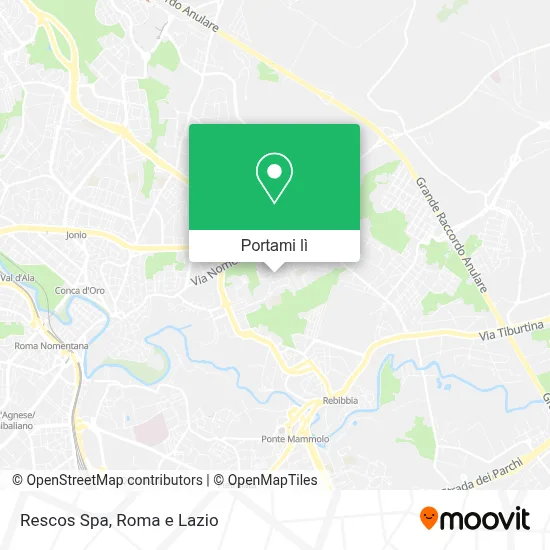 Mappa Rescos Spa