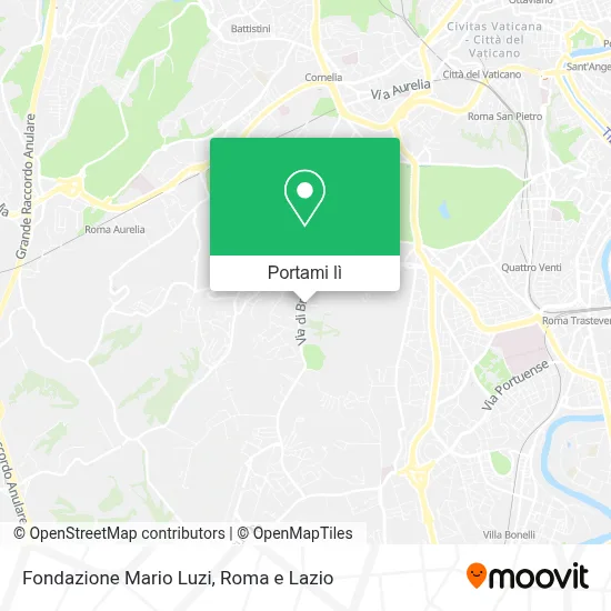 Mappa Fondazione Mario Luzi