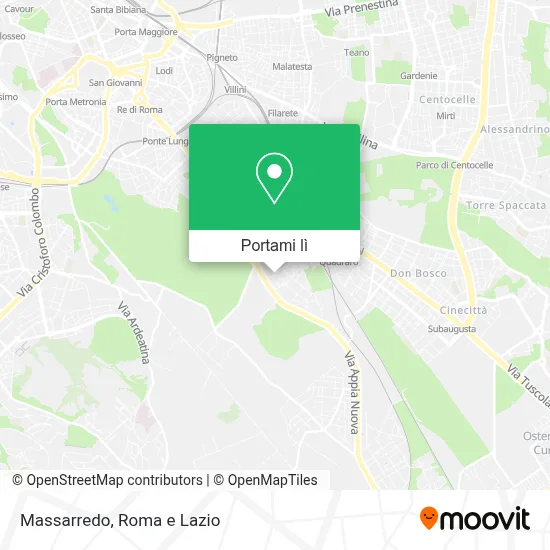 Mappa Massarredo