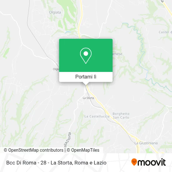 Mappa Bcc Di Roma - 28 - La Storta