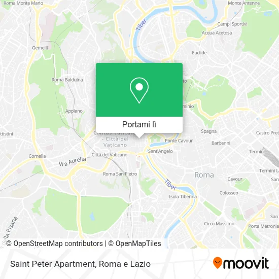 Mappa Saint Peter Apartment
