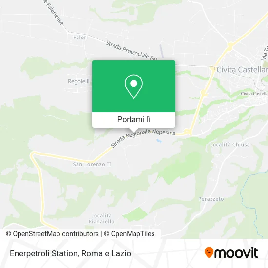 Mappa Enerpetroli Station
