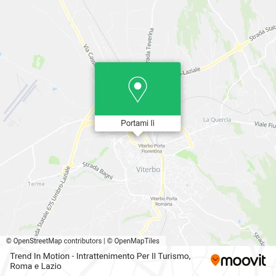 Mappa Trend In Motion - Intrattenimento Per Il Turismo