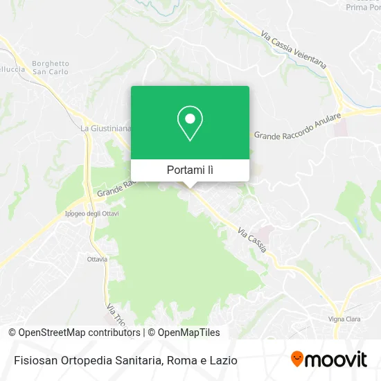 Mappa Fisiosan Ortopedia Sanitaria
