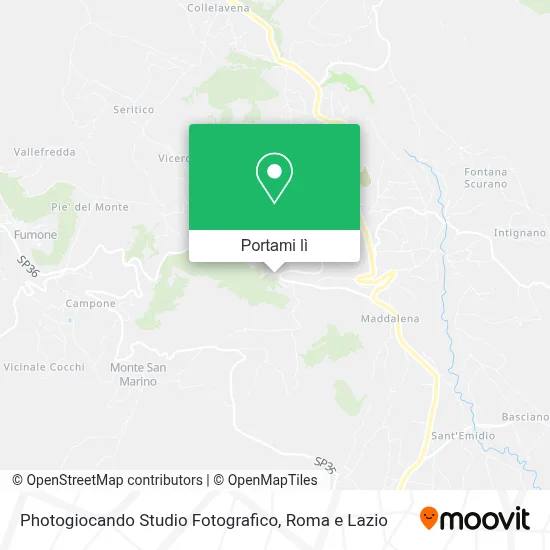 Mappa Photogiocando Studio Fotografico