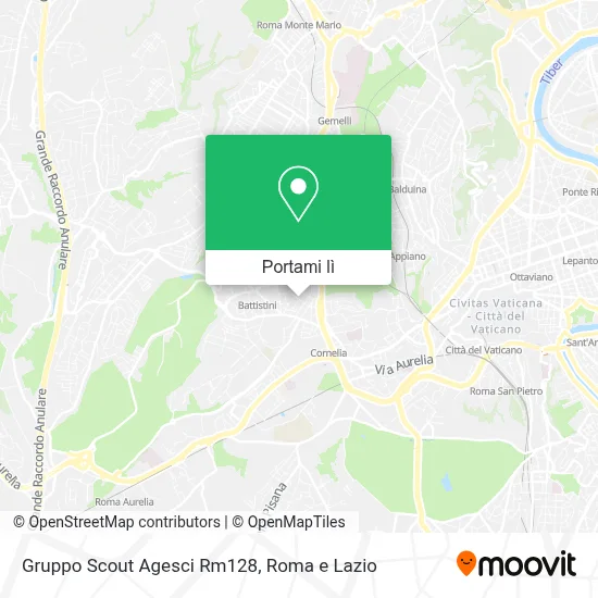 Mappa Gruppo Scout Agesci Rm128