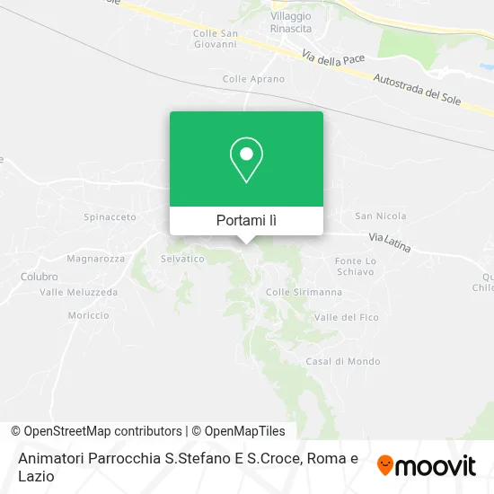 Mappa Animatori Parrocchia S.Stefano E S.Croce