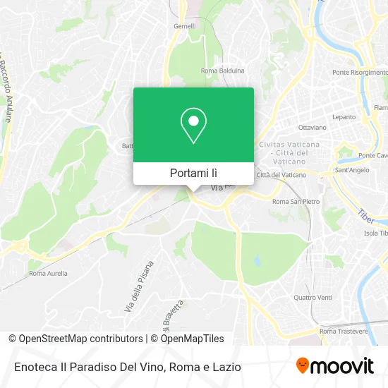 Mappa Enoteca Il Paradiso Del Vino