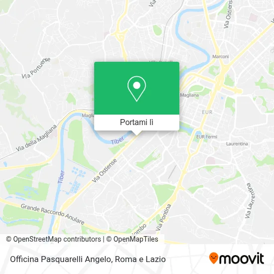 Mappa Officina Pasquarelli Angelo