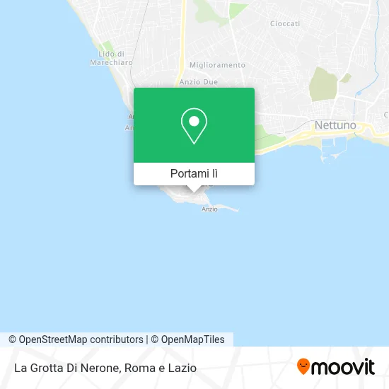 Mappa La Grotta Di Nerone