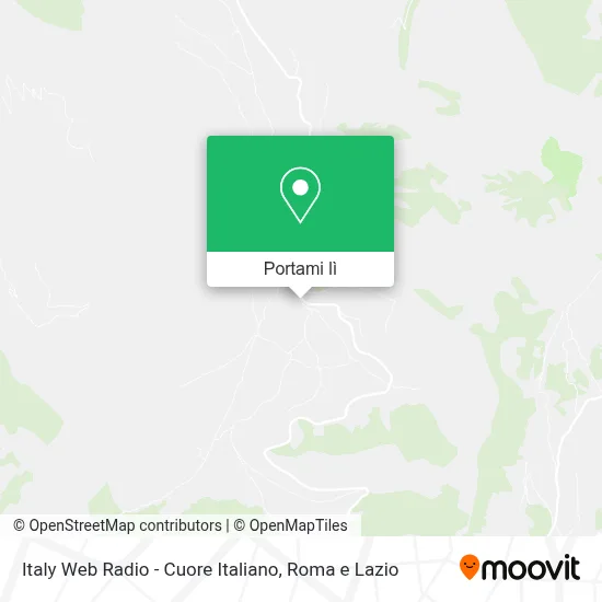Mappa Italy Web Radio - Cuore Italiano