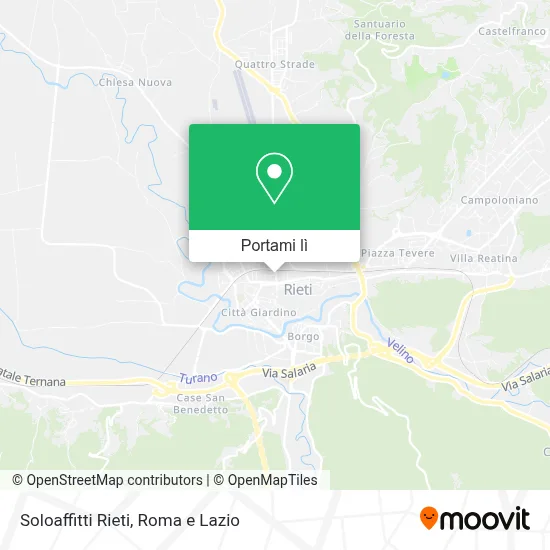 Mappa Soloaffitti Rieti