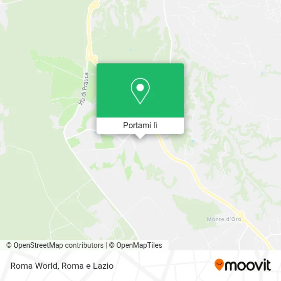 Mappa Roma World