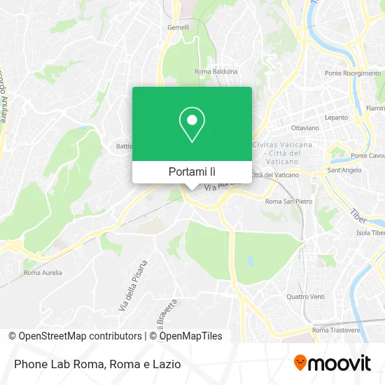 Mappa Phone Lab Roma