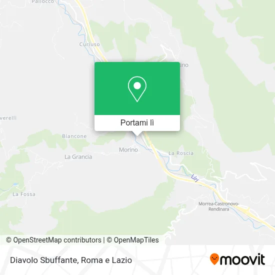 Mappa Diavolo Sbuffante