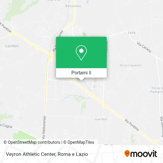 Mappa Veyron Athletic Center