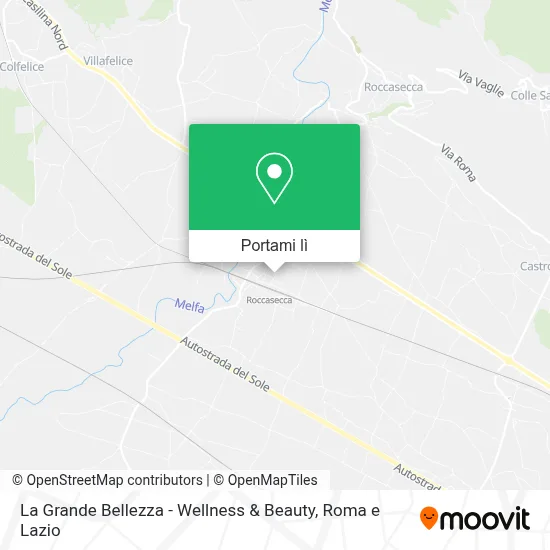 Mappa La Grande Bellezza - Wellness & Beauty