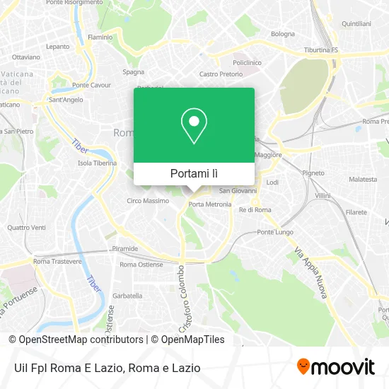 Mappa Uil Fpl Roma E Lazio