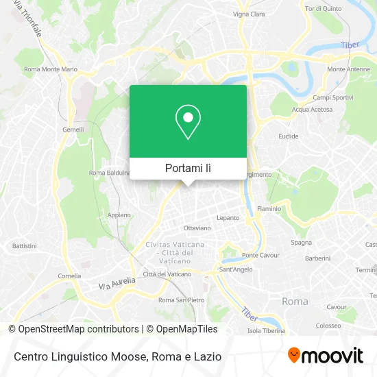 Mappa Centro Linguistico Moose